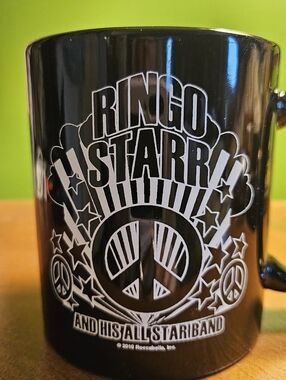 Ringo Starr Mug - Official Musician Merchandise For 2010 Tour.